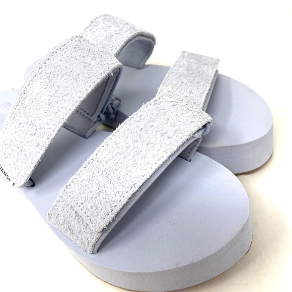 🔥HOT SALE🔥VANS Cayucas Mega Platform Gray Women’s Suede Sandals VN0A4U1XUNY - Picture 3 of 9